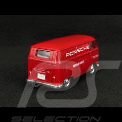 Set mit Porsche 356 auf Anhänger und Volkswagen T1 Combi 1/38 Welly MAP01022025