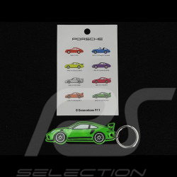 Porte-Clés Porsche 911 GT3 RS Type 992 2018 Vert Fluorescent MAP01690825