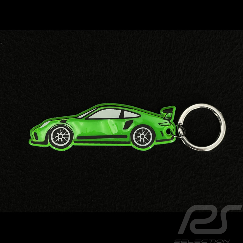 Porte-Clés Porsche 911 GT3 RS Type 992 2018 Vert Fluorescent MAP01690825