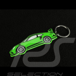 Porte-Clés Porsche 911 GT3 RS Type 992 2018 Vert Fluorescent MAP01690825