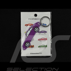 Porte-Clés Porsche 911 Carrera 3.6 Type 993 1994 Violet Fluorescent MAP01690425