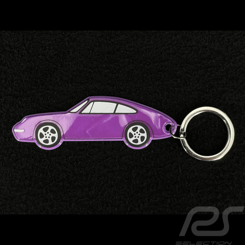 Porte-Clés Porsche 911 Carrera 3.6 Type 993 1994 Violet Fluorescent MAP01690425