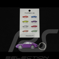 Porte-Clés Porsche 911 Carrera 3.6 Type 993 1994 Violet Fluorescent MAP01690425