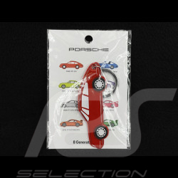 Porte-Clés Porsche 911 2.0 1965 Rouge Fluorescent MAP01690125