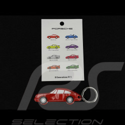 Porte-Clés Porsche 911 2.0 1965 Rouge Fluorescent MAP01690125