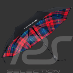 Parapluie Porsche Tartan Compact Noir MAP04003025