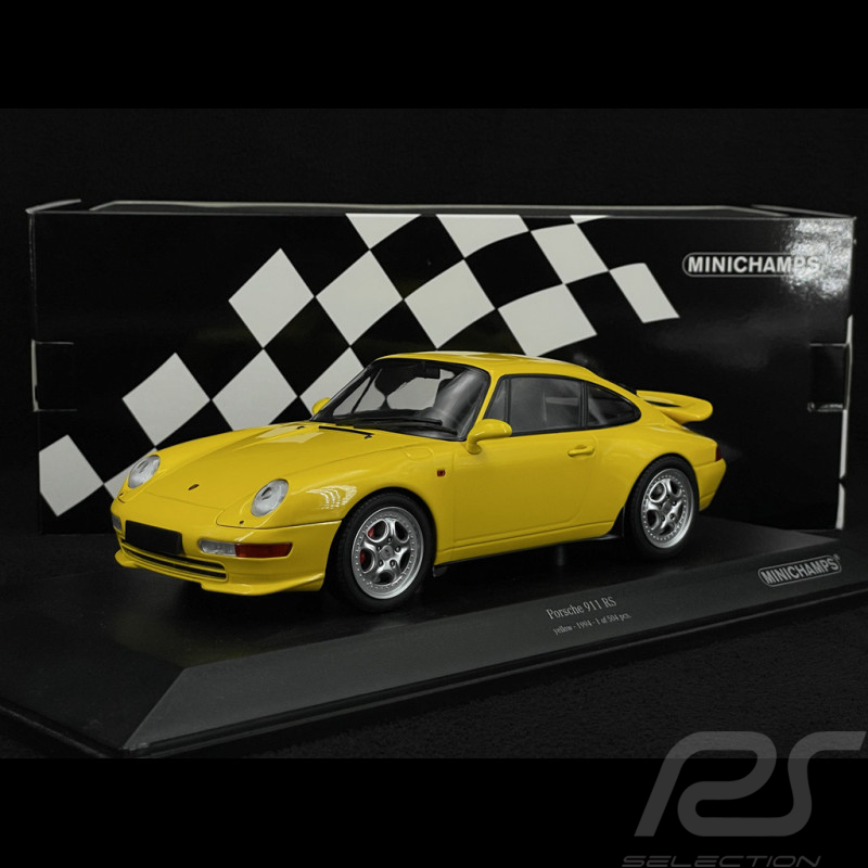 Porsche 911 Carrera RS Type 993 1994 Jaune Vitesse 1/18 Minichamps 155061120