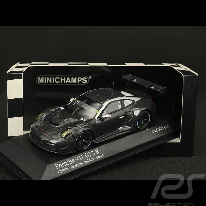 Porsche 911 GT3 R Type 992 2023 Customer Delivery Version Carbone 1/43 Minichamps 410246000