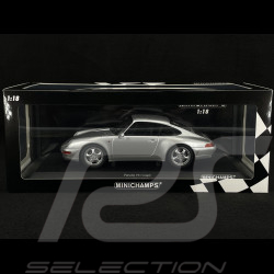 Porsche 911 Coupé Type 993 1993 Argent 1/18 Minichamps 155061101