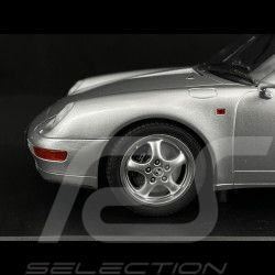 Porsche 911 Coupé Type 993 1993 Argent 1/18 Minichamps 155061101