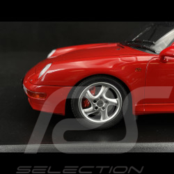 Porsche 911 Turbo Type 993 1995 Rouge Indien 1/18 Minichamps 155061170