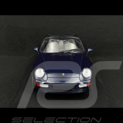 Porsche 911 Cabriolet Type 993 1994 Bleu Iris Métallisé 1/18 Minichamps 155061130