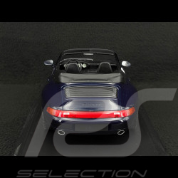Porsche 911 Cabriolet Type 993 1994 Bleu Iris Métallisé 1/18 Minichamps 155061130