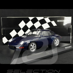 Porsche 911 Coupé Type 993 1993 Bleu Iris Métallisé 1/18 Minichamps 155061100