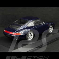 Porsche 911 Coupé Type 993 1993 Bleu Iris Métallisé 1/18 Minichamps 155061100