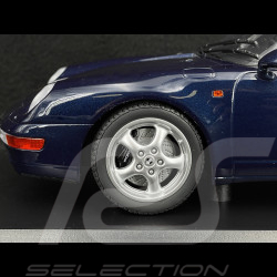 Porsche 911 Coupé Type 993 1993 Bleu Iris Métallisé 1/18 Minichamps 155061100