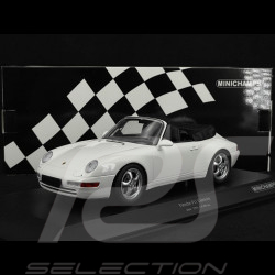 Porsche 911 Cabriolet Type 993 1994 Blanc 1/18 Minichamps 155061131