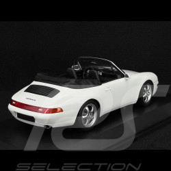Porsche 911 Cabriolet Type 993 1994 Blanc 1/18 Minichamps 155061131