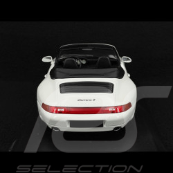 Porsche 911 Cabriolet Type 993 1994 Blanc 1/18 Minichamps 155061131