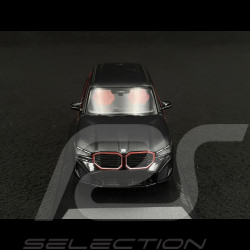 BMW XM G09 Label Red 2023 Noir Mat 1/43 Minichamps 410023301