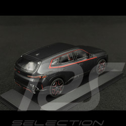 BMW XM G09 Label Red 2023 Noir Mat 1/43 Minichamps 410023301