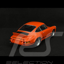 Porsche 911 Carrera RS 2.7 1972 Orange Sanguine / Bandes Noires 1/18 Minichamps 100066024
