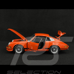 Porsche 911 Carrera RS 2.7 1972 Orange Sanguine / Bandes Noires 1/18 Minichamps 100066024