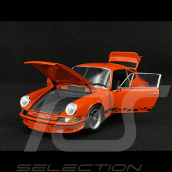 Porsche 911 Carrera RS 2.7 1972 Orange Sanguine / Bandes Noires 1/18 Minichamps 100066024