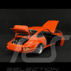 Porsche 911 Carrera RS 2.7 1972 Orange Sanguine / Bandes Noires 1/18 Minichamps 100066024