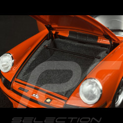 Porsche 911 Carrera RS 2.7 1972 Orange Sanguine / Bandes Noires 1/18 Minichamps 100066024