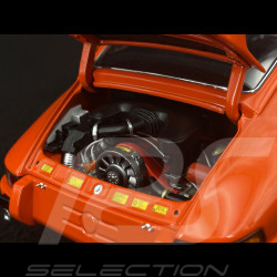 Porsche 911 Carrera RS 2.7 1972 Orange Sanguine / Bandes Noires 1/18 Minichamps 100066024