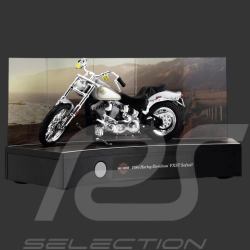 Harley Davidson Advent Calendar FXST Softail 1984 Silver 1/24 Franzis 67284
