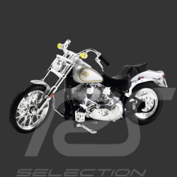 Harley Davidson Advent Calendar FXST Softail 1984 Silver 1/24 Franzis 67284