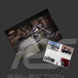 Harley Davidson Advent Calendar FXST Softail 1984 Silver 1/24 Franzis 67284