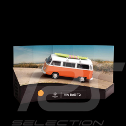 Volkswagen Adventskalender Bulli / Combi T2 1975 Orange / Weiß 1/43 Franzis 67223