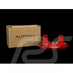 Cards Holder Brake Caliper Red AutoArt 40259