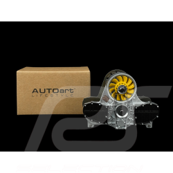 Letter Holder Porsche Flat 6 Engine Yellow AutoArt 45576