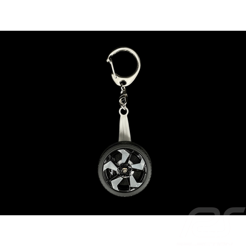 Lamborghini Keyring Reventon Black Wheel AutoArt 40454
