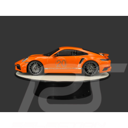 Plateau de Présentation Rotatif pour Modèles 1/18 Argent 25,5 cm Qualité Premium AutoArt 98015