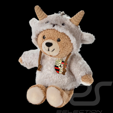 Porsche Keyring Ferry Plush Bear / Goat Brown WAP05003626KBG