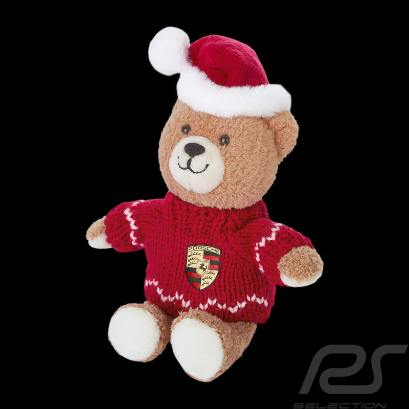 Porsche Keyring Christmas Bear Plush Brown WAP05003726KBX