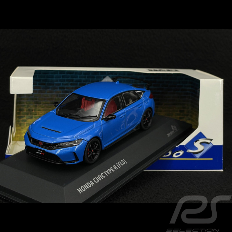 Honda Civic Type R 2022 Racing Blue Pearl 1/43 Solido S4314301