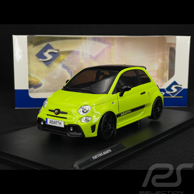 Fiat Abarth F595 2023 Verde Adrenalina 1/18 Solido S1811307