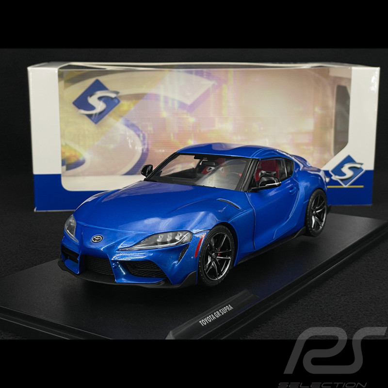 Toyota GR Supra 2021 Horizon Blue Metallic 1/18 Solido S1809003