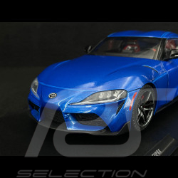 Toyota GR Supra 2021 Bleu Honrizon Métallique 1/18 Solido S1809003