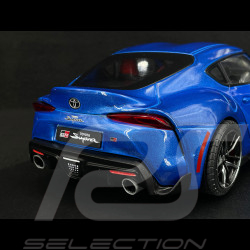 Toyota GR Supra 2021 Bleu Honrizon Métallique 1/18 Solido S1809003