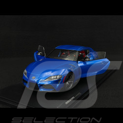 Toyota GR Supra 2021 Horizon Blue Metallic 1/18 Solido S1809003