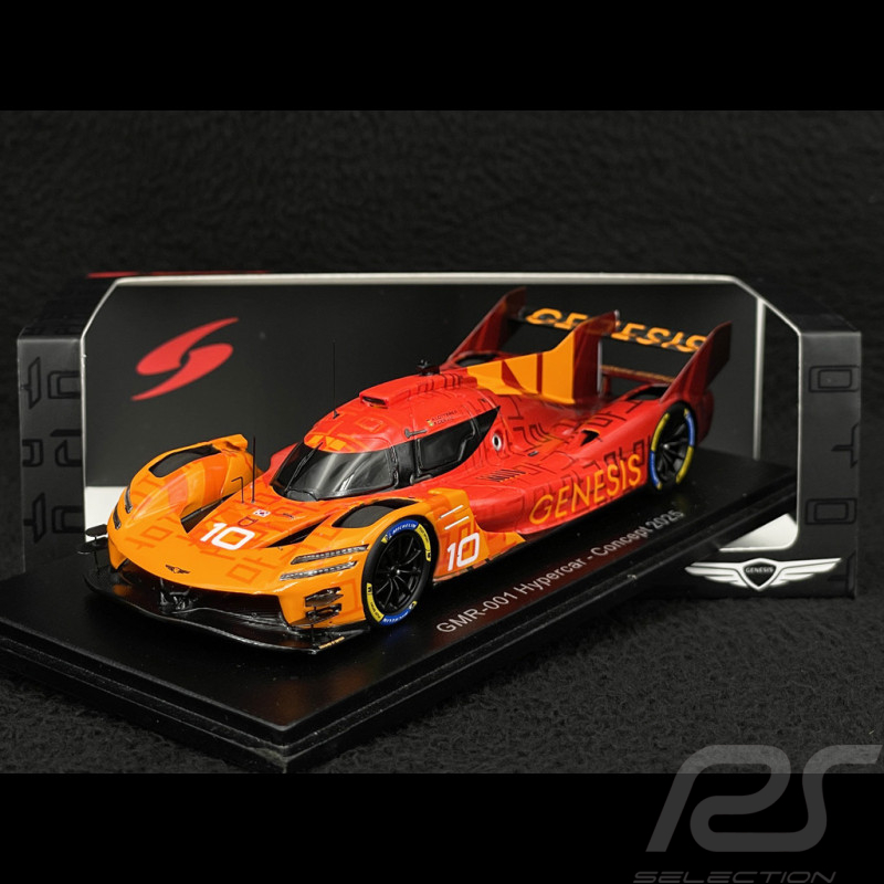 Genesis GMR-001 n° 10 Presentation Livery 2026 Orange 1/43 Spark SP725
