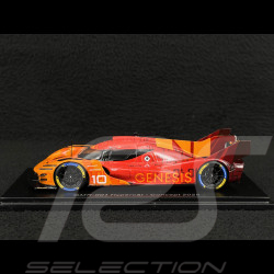 Genesis GMR-001 n° 10 Livrée de Présentation 2026 Orange 1/43 Spark SP725