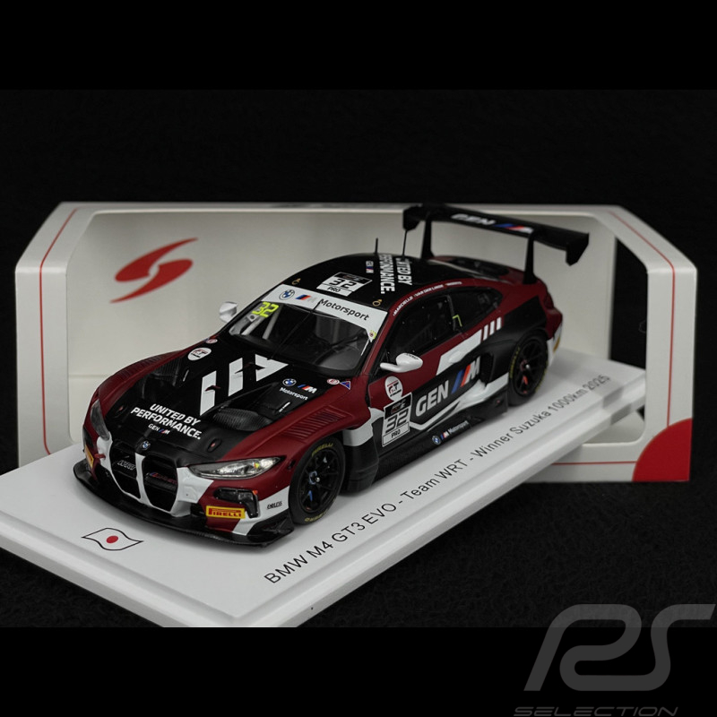 BMW M4 GT3 Evo n° 32 Sieger 1000km Suzuka 2025 1/43 Spark SJ189